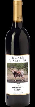 Becker Vineyards Tempranillo Reserve