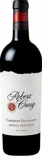 Robert Craig Cabernet Sauvignon Howell Mountain