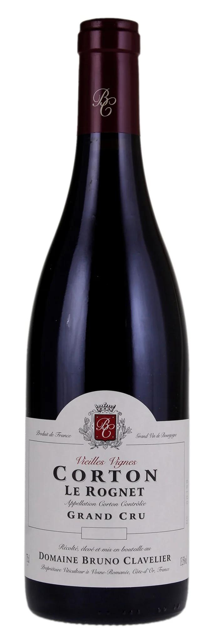 Domaine Bruno Clavelier Vieilles Vignes Corton Le Rognet Grand Cru