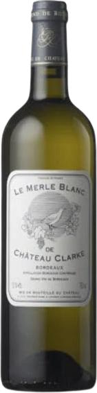 Château Clarke Le Merle Blanc de Château Clarke Bordeaux Blanc