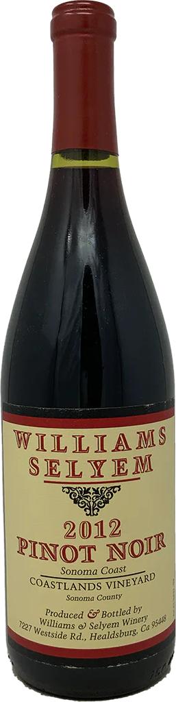 Williams Selyem Coastlands Vineyard Pinot Noir