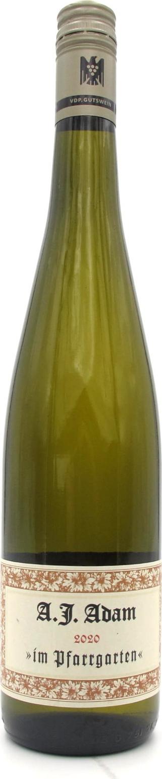 A. J. Adam Ím Pfarrgarten Riesling