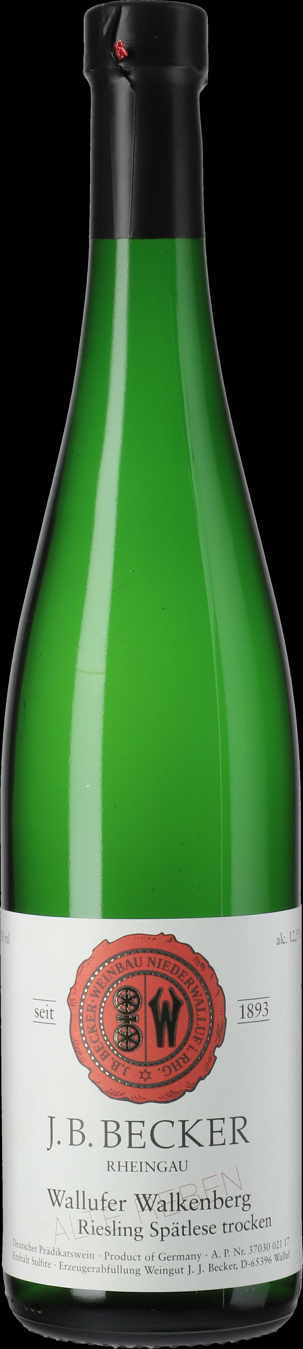 J.B. Becker Wallufer Walkenberg Riesling Spätlese trocken