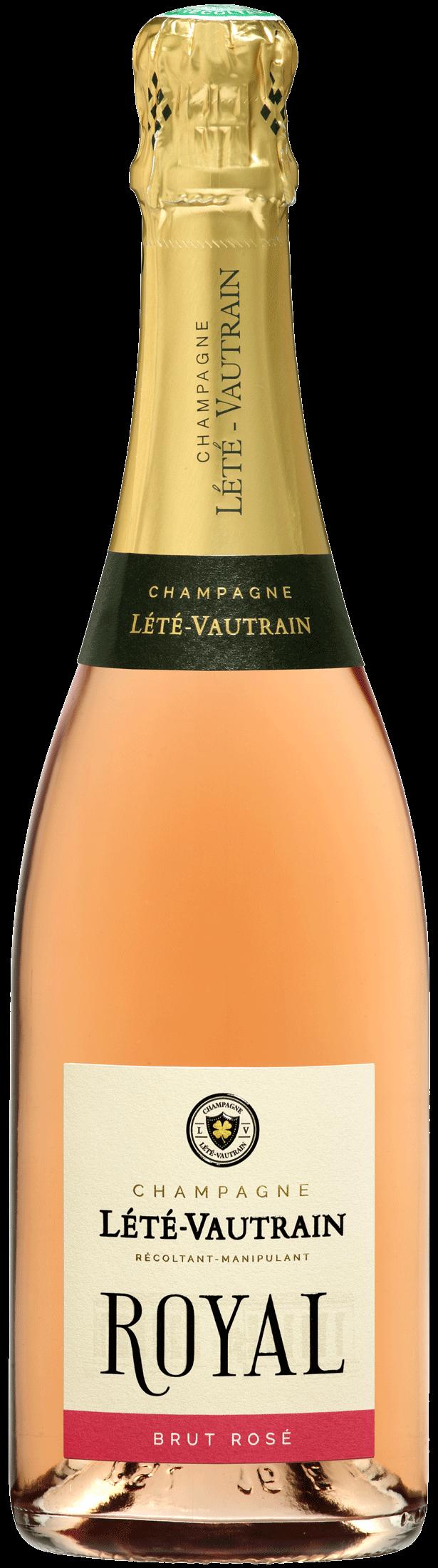 Lete Vautrain Rosé Royal Brut Champagne