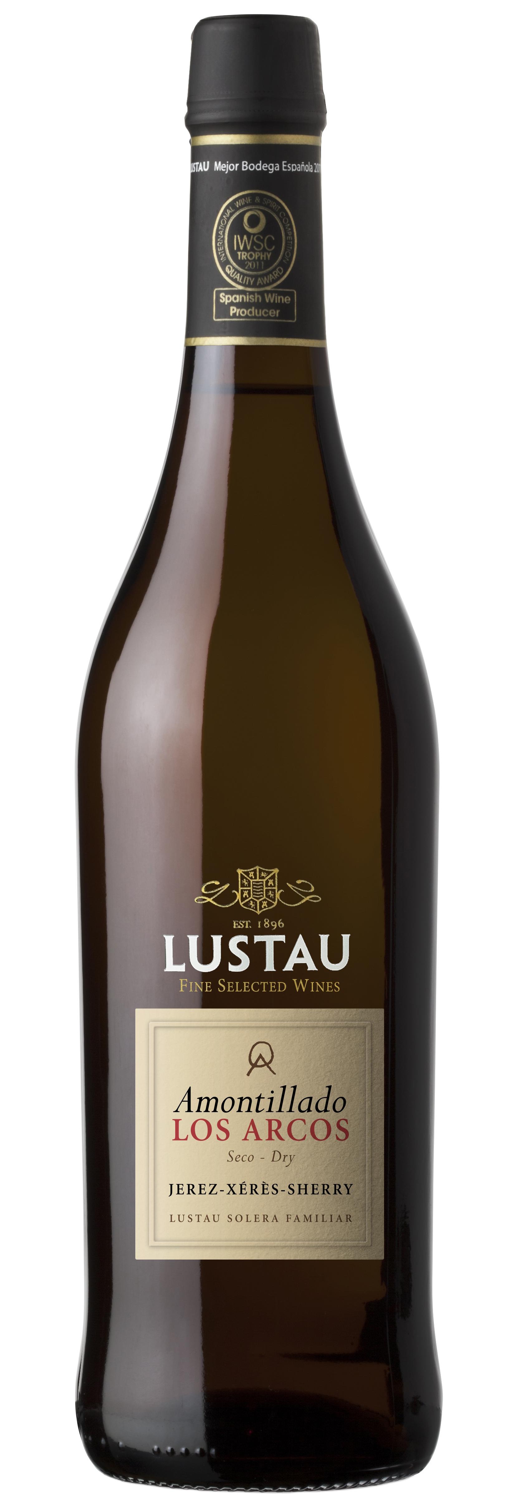 Lustau Los Arcos Dry Amontillado Sherry (Solera Reserva)