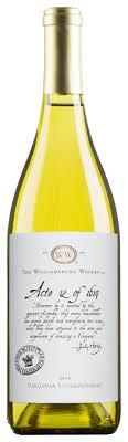 The Williamsburg Winery Acte 12 of 1619 Chardonnay