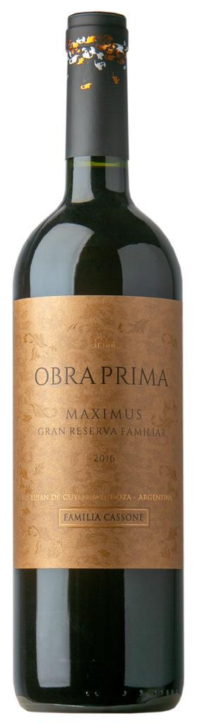 Bodega Familia Cassone Obra Prima Maximus Gran Reserva Familiar