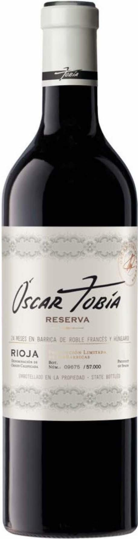 Tobia Óscar Tobía Reserva Rioja