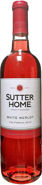 Sutter Home White Merlot