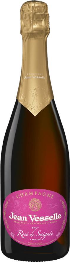 Jean Vesselle Rosé de Saignée Brut Champagne Grand Cru 'Bouzy'