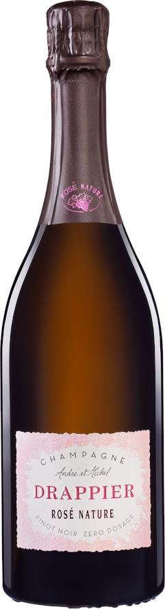 Drappier Pinot Noir Brut Nature Rosé Champagne