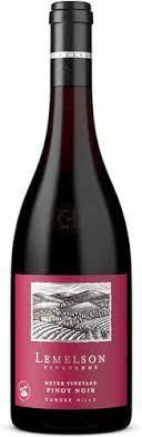 Lemelson Vineyards Meyer Vineyard Pinot Noir