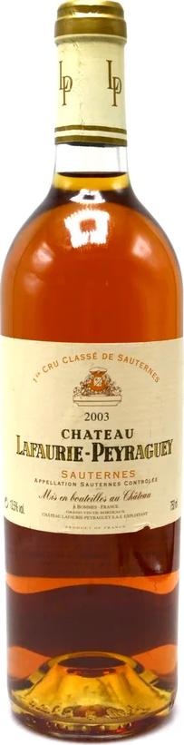 Château Lafaurie-Peyraguey Sauternes (Premier Grand Cru Classé)