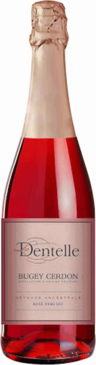 La Dentelle Methode Ancestrale Bugey Cerdon Demi-Sec Rosé