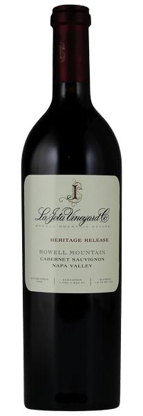 La Jota Heritage/Anniversary Release Cabernet Sauvignon