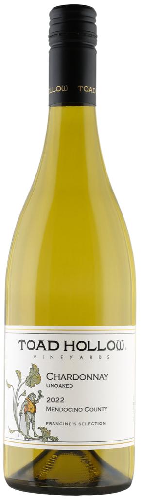 Toad Hollow Chardonnay Unoaked Francines Selection