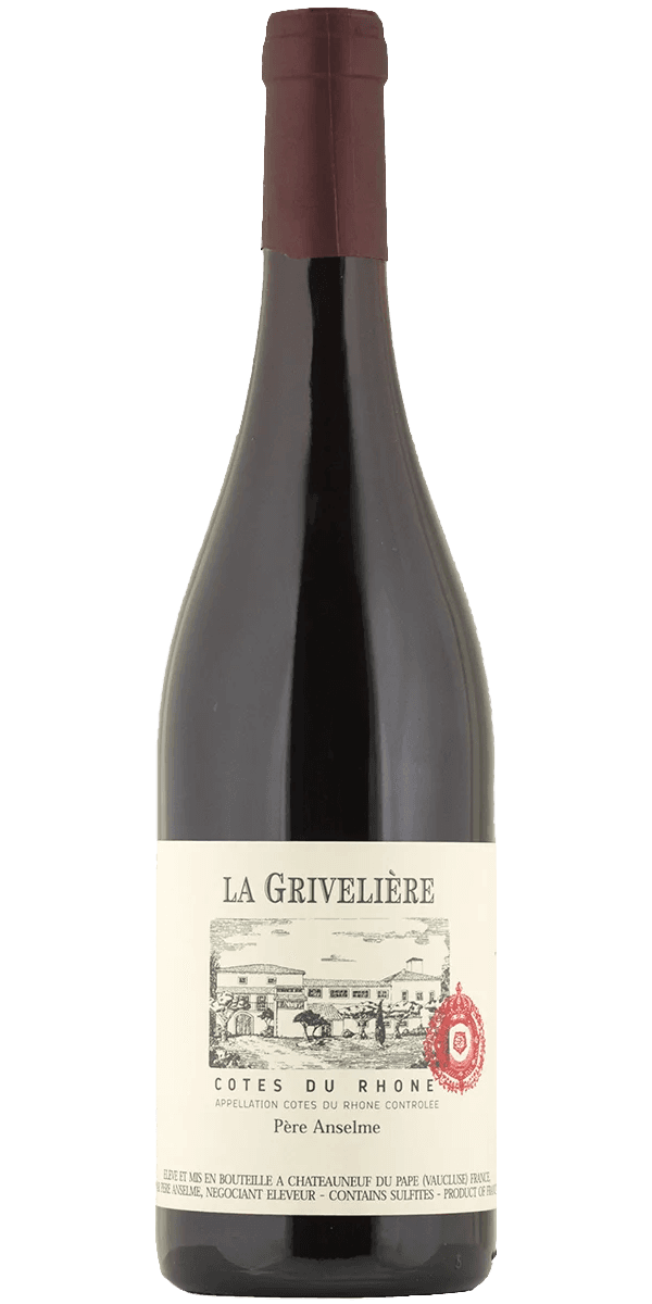 Brotte Côtes du Rhône La Grivelière Père Anselme