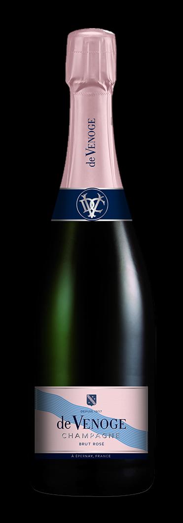 De Venoge Cordon Bleu Brut Rosé Champagne