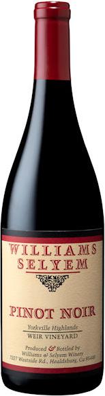 Williams Selyem Weir Vineyard Pinot Noir