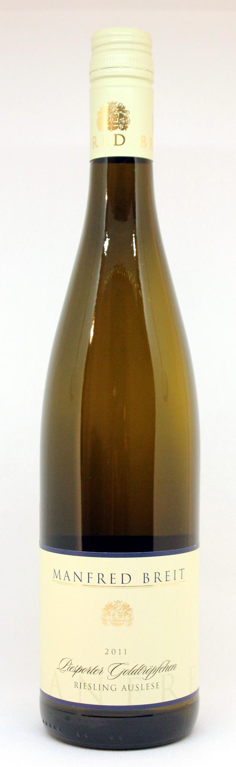 Manfred Breit Piesporter Goldtröpfchen Riesling Spätlese