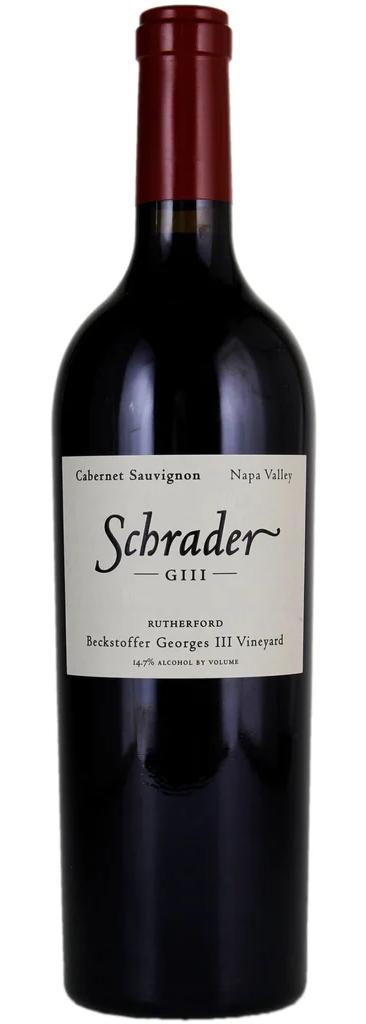 Schrader Cabernet Sauvignon GIII (G3) Beckstoffer Georges III Vineyard