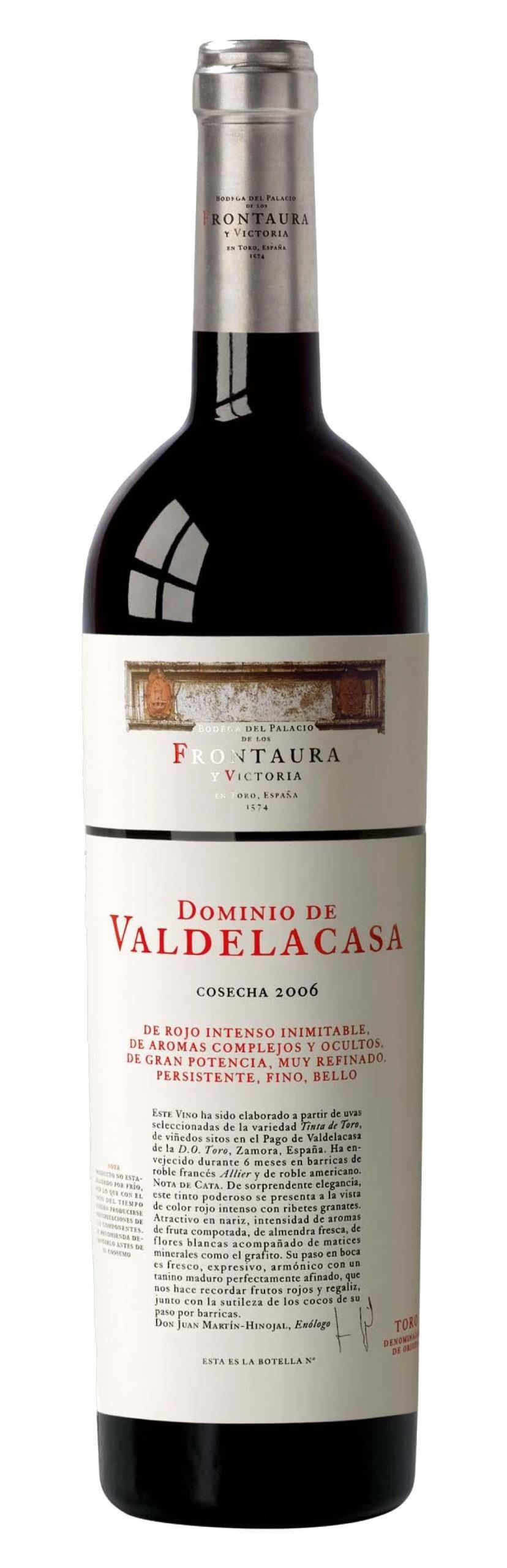 Bodegas Frontaura Dominio de Valdelacasa Cosecha