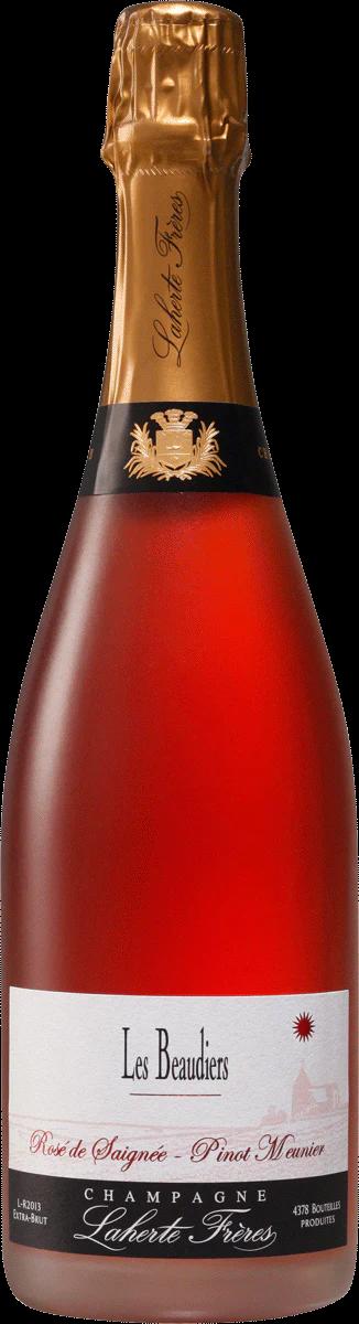 Laherte Freres Les Beaudiers Rosé de Saignée Vieilles Vignes de Pinot Meunier Extra-Brut Champagne