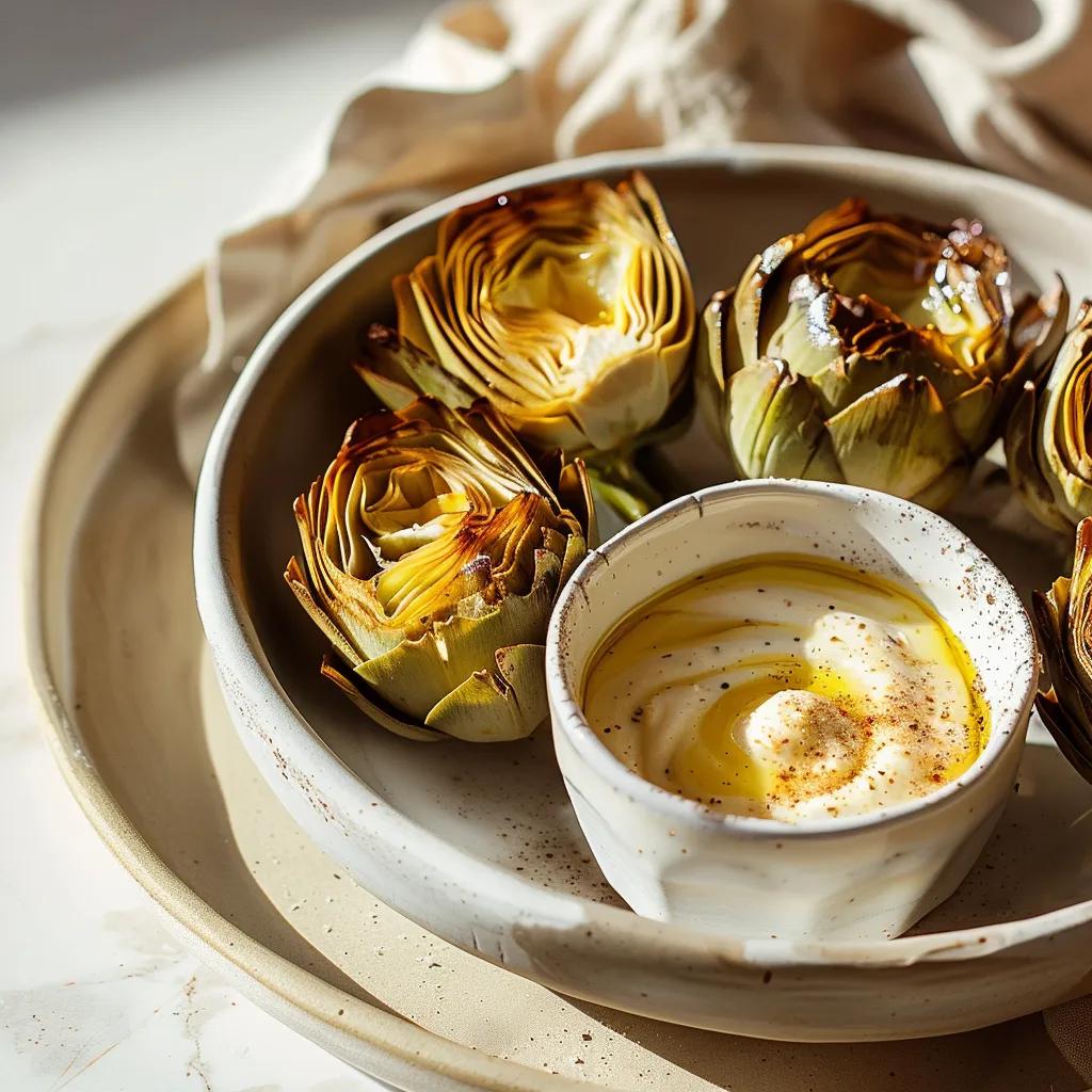 Artichokes With Hollandaise Sauce