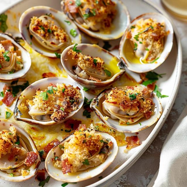 Baked Clams Casino