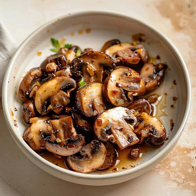 Balsamic Sautéed Mushrooms