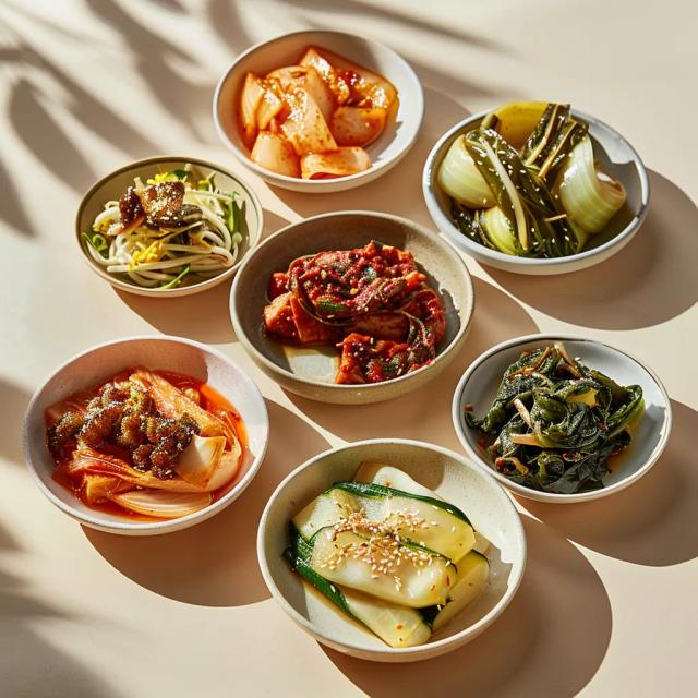 Banchan Korean Side Dishes