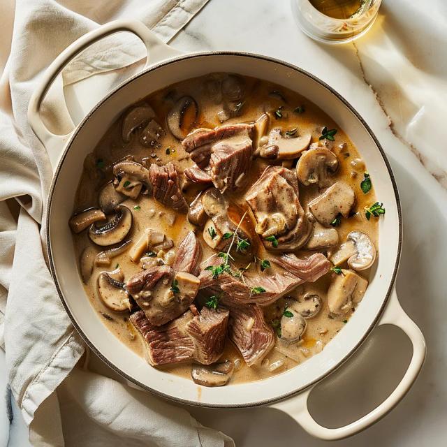 Beef Stroganoff