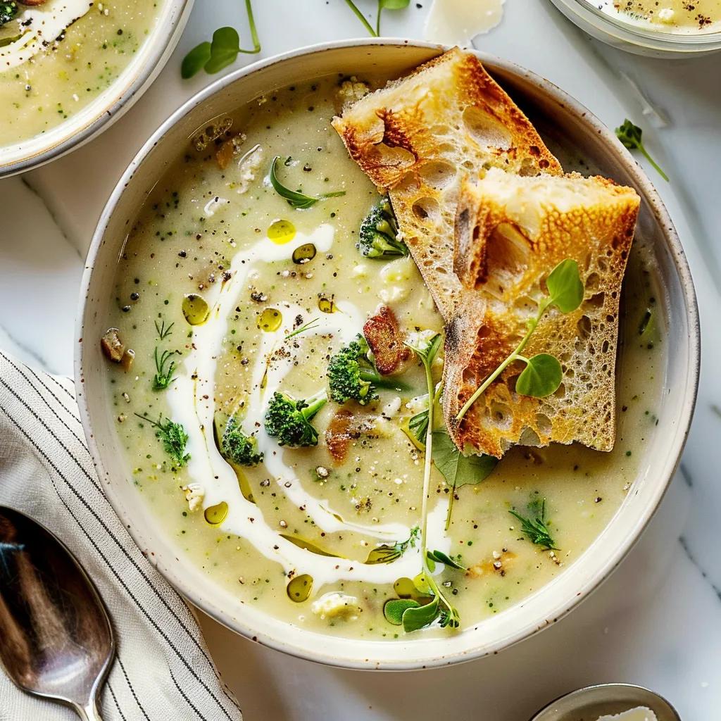 Cream Of Broccoli Soup