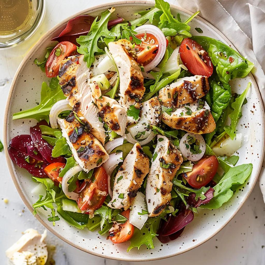 Grilled Chicken Salad