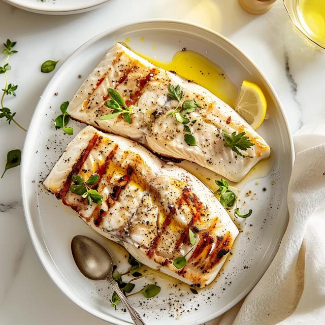 Grilled Halibut