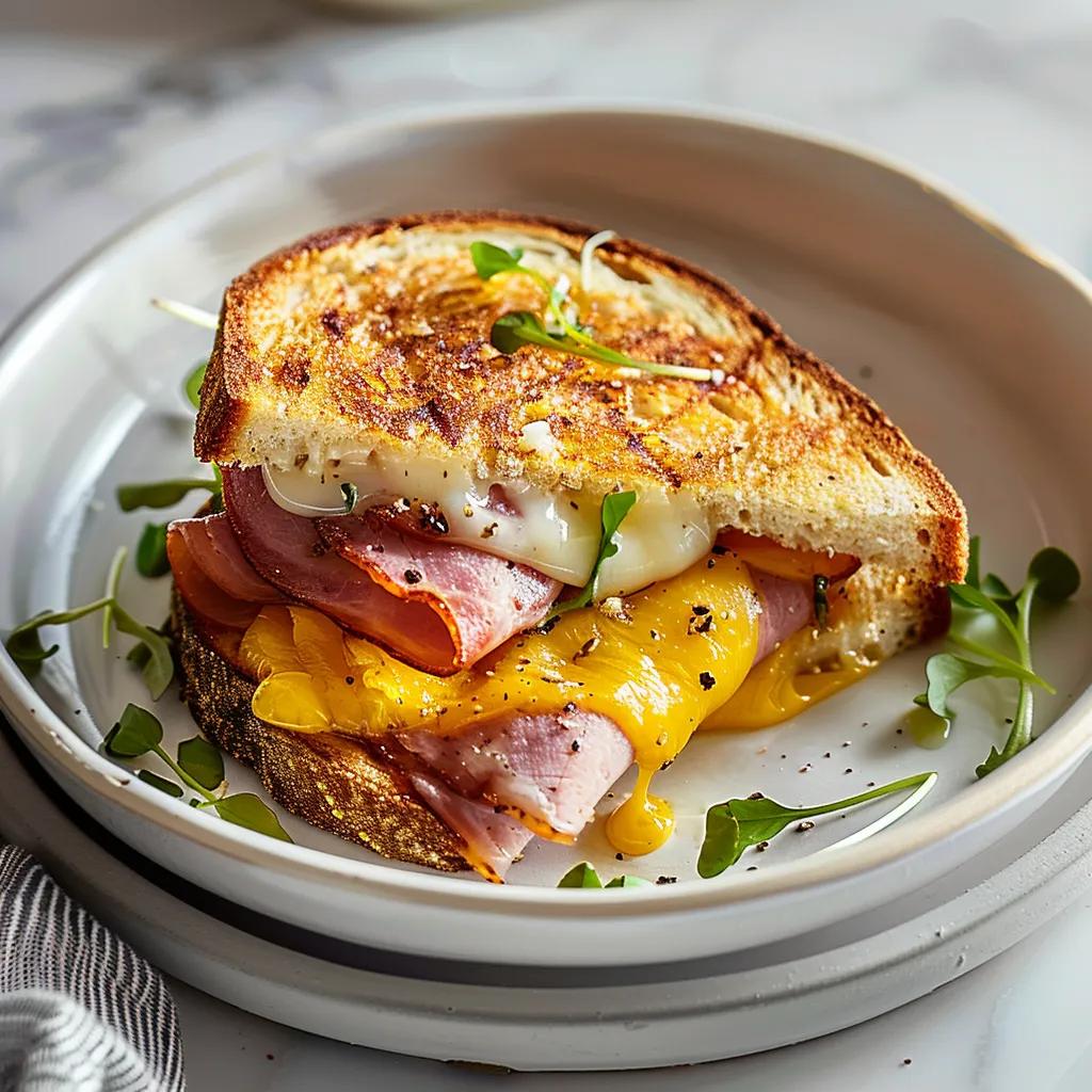 Grilled Ham And Cheese