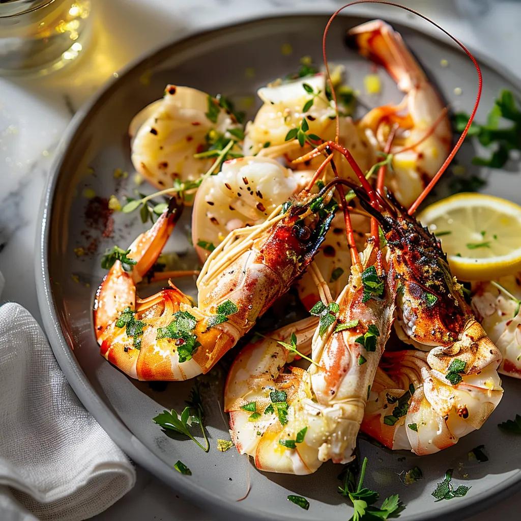 Grilled Langoustines