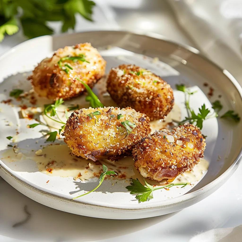 Mushroom Croquettes