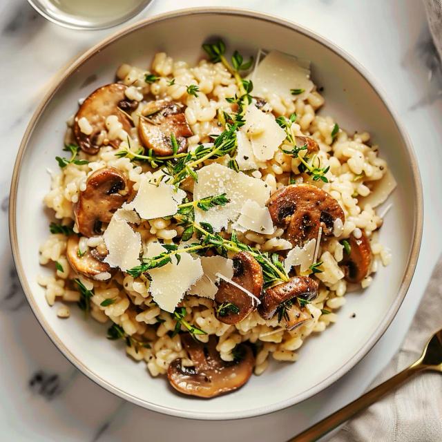 Mushroom Risotto