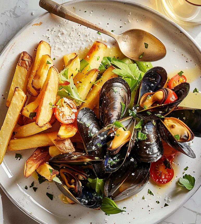 Mussels And French Fries