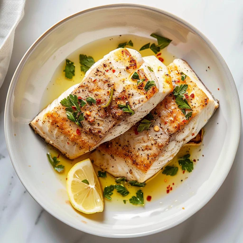 Pan Seared Swordfish