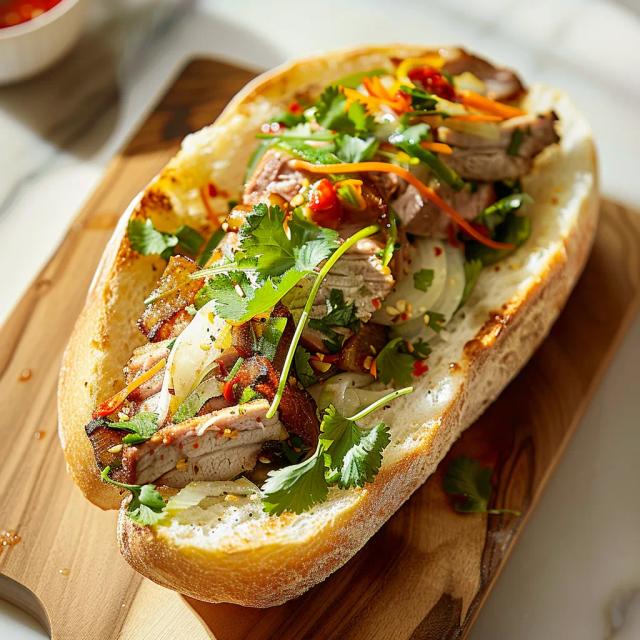 Roasted Pork Vietnamese Sandwich