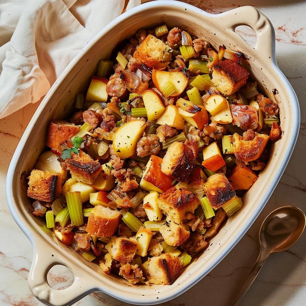 Sausage And Apple Stuffing