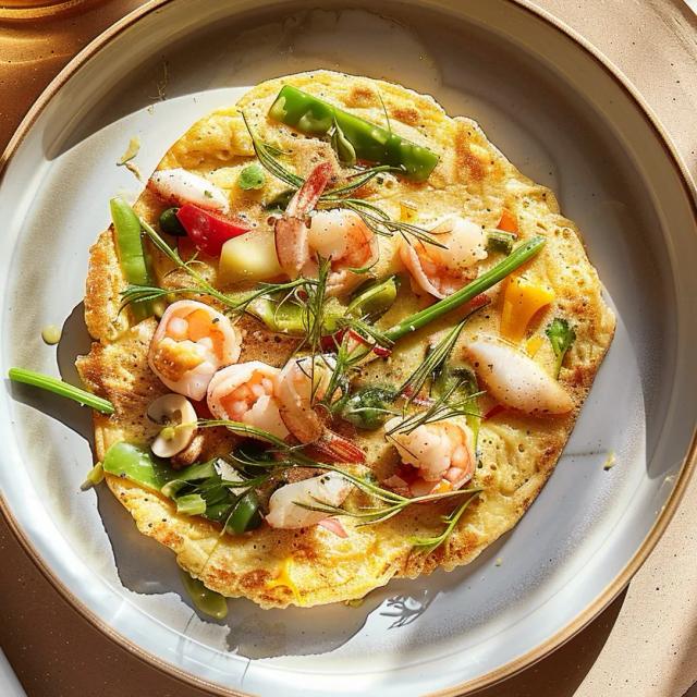 Seafood Pancake