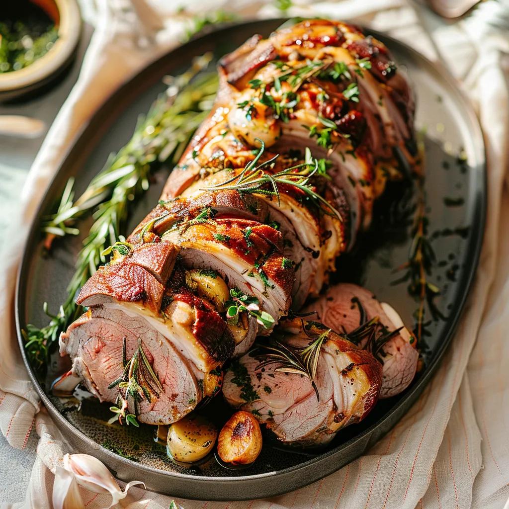 Stuffed Leg Of Lamb