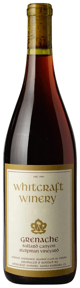 Whitcraft Ballard Canyon Stolpman Vineyard Grenache