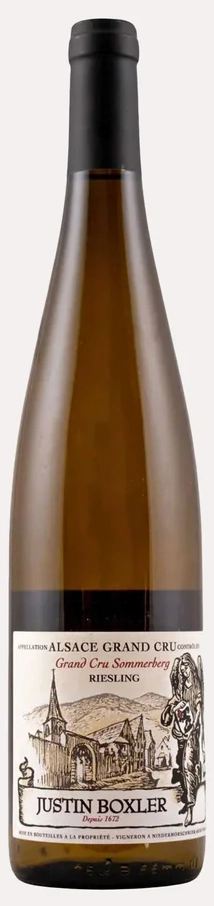 Justin Boxler Riesling Alsace Grand Cru 'Sommerberg'