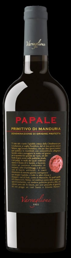 Varvaglione Papale Primitivo di Manduria NV