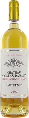 Château Sigalas Rabaud Sauternes (Premier Cru Classé)