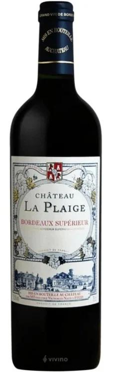 Château la Plaige Bordeaux Supérieur